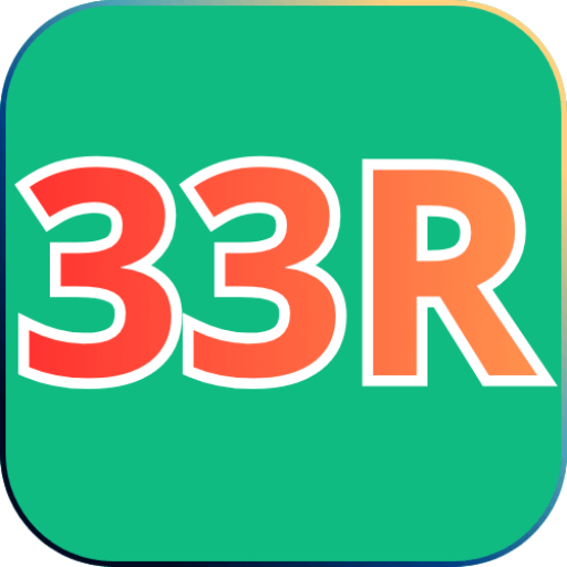 Imagem promocional da 33R mostrando a plataforma e suas vantagens